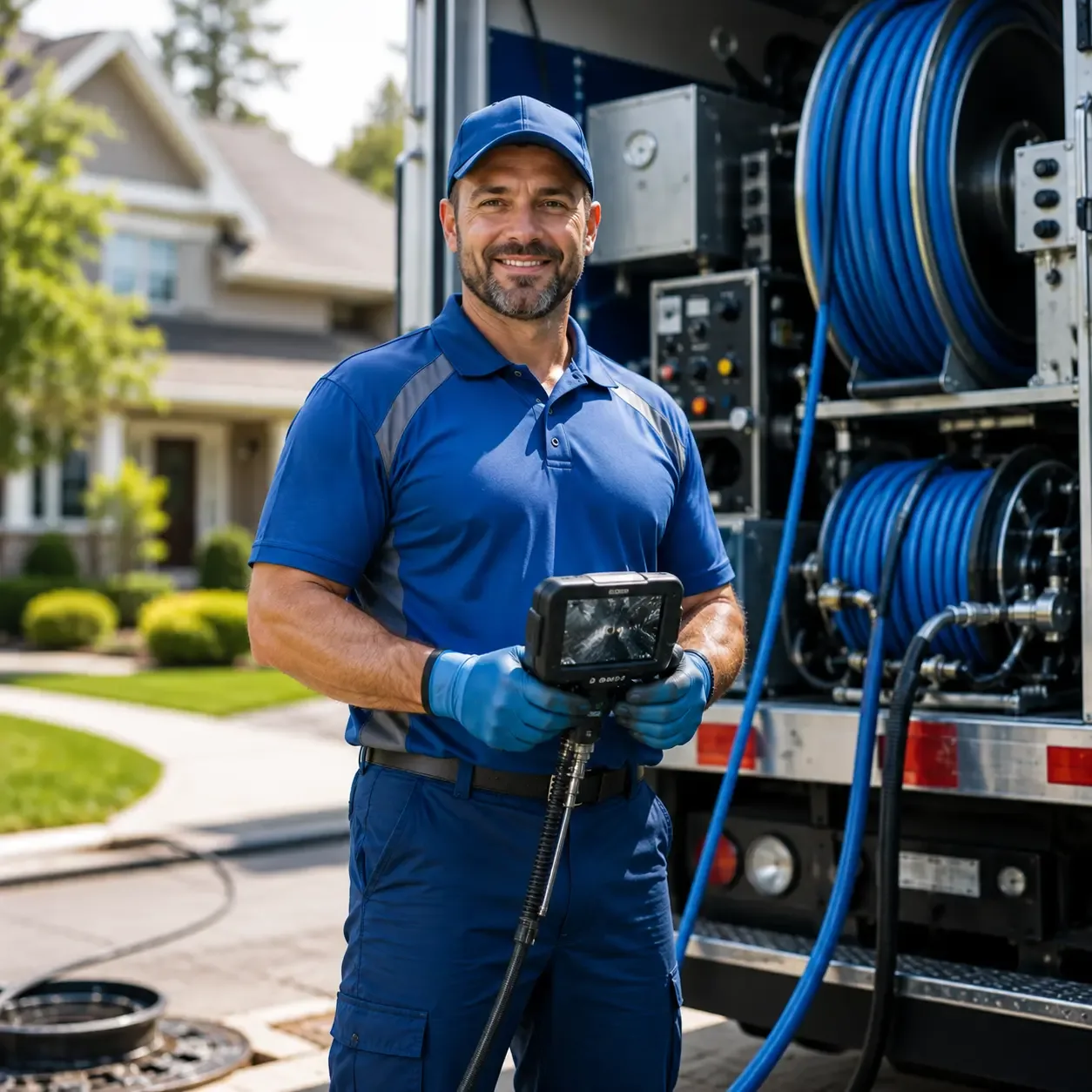 Local outdoor drain cleaning specialists in Memphis, MI